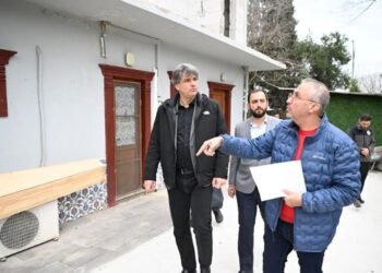 Başkan Kocaman, Cenaze Hizmetleri Binası’ndaki Çalışmaları Yerinde İnceledi