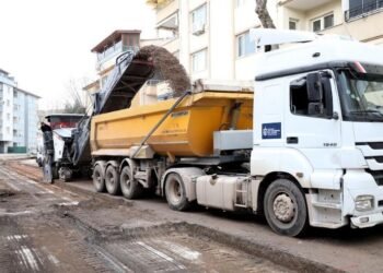 Petkimliler Caddesi’nde Üstyapı Seferberliği