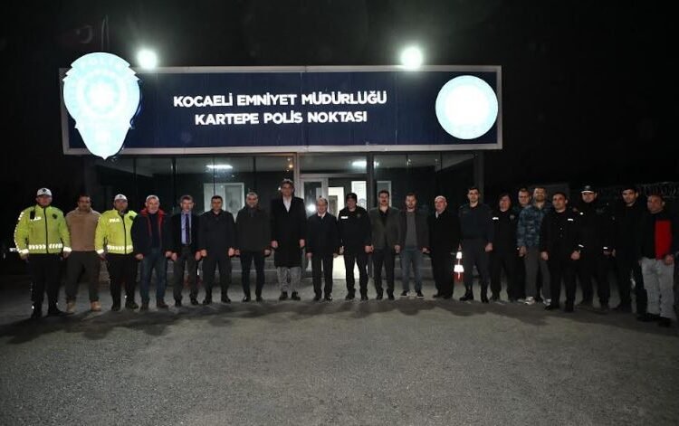 Başkan Kocaman’dan emniyet mensuplarına Ramazan’da anlamlı tatlı ikramı