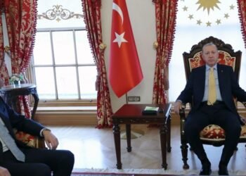 Cumhurbaşkanı Erdoğan, TBMM Başkanı Kurtulmuş’u Kabul Etti