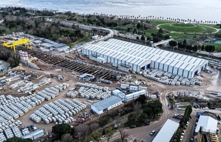 Körfezray Metro Projesi’nde segment üretimi hız kesmiyor: 6 bin 754 ring tamamlandı