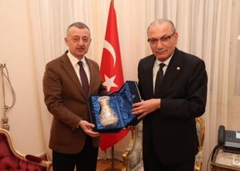 Kardeşlik Sofrası bu kez Gazze için kuruldu: Başkan Büyükakın Mısır’da temaslarda bulundu