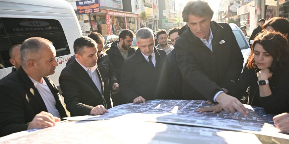 Baskan Kocamandan Istasyon Mahallesine Yerinde Inceleme 3