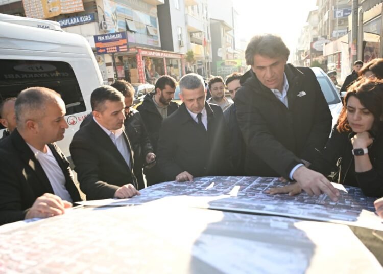 Baskan Kocamandan Istasyon Mahallesine Yerinde Inceleme 3