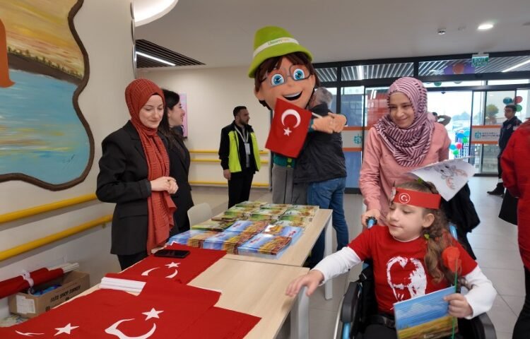 Cocuklarin bayrami Goncada senlige donustu 8