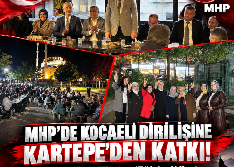 Kocaelide MHP Dirilisi Kartepeden Katki